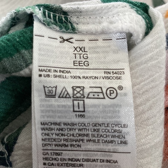 Old Navy Floral Plus Size Off the Shoulder Top XXL - Picture 11 of 12